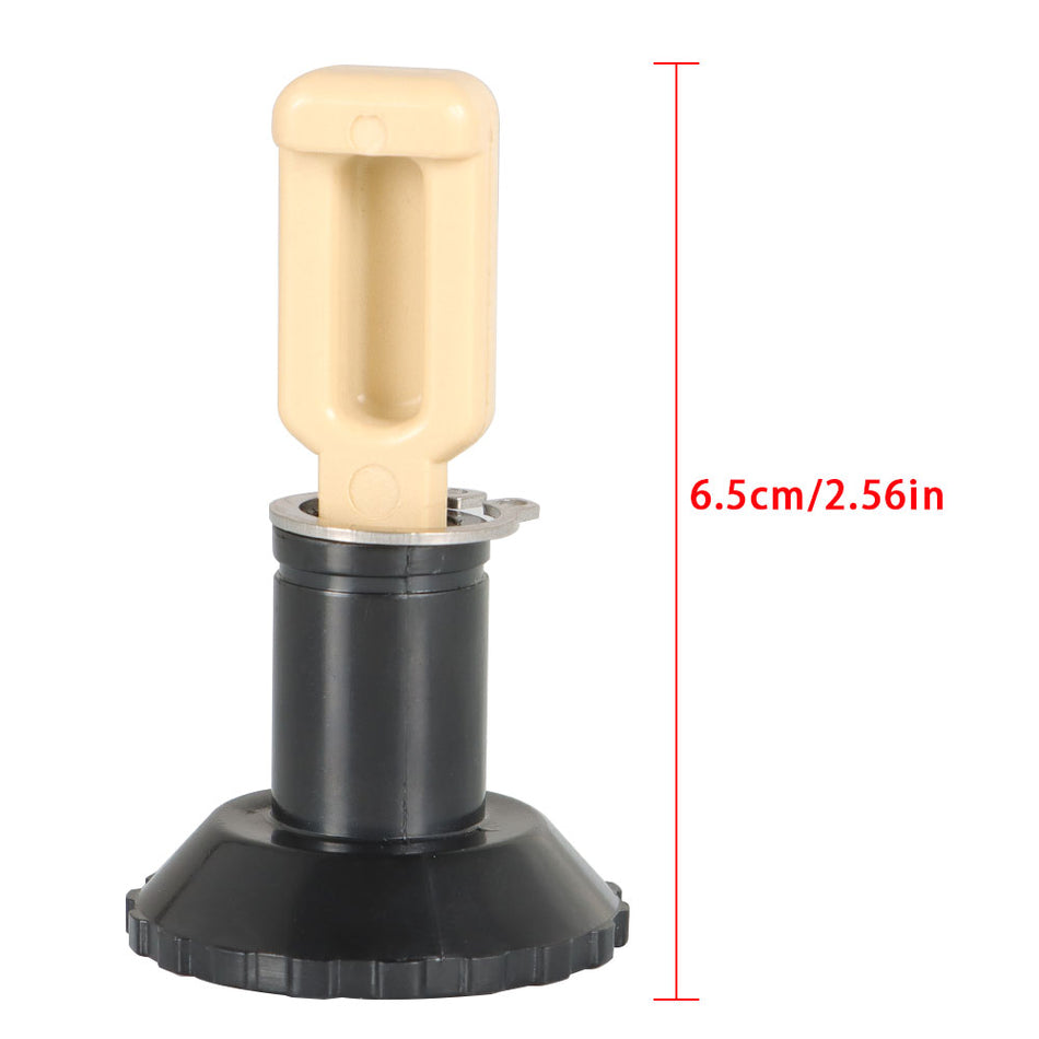 For Johnson Evinrude OMC Idle Adjustment Knob Screw & Retainer Clip 1974-1985