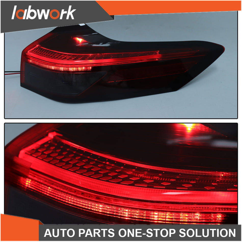 Labwork Passenger Side For 2021-2023 Nissan Rogue Rear Outer LED Tail Light Lamp