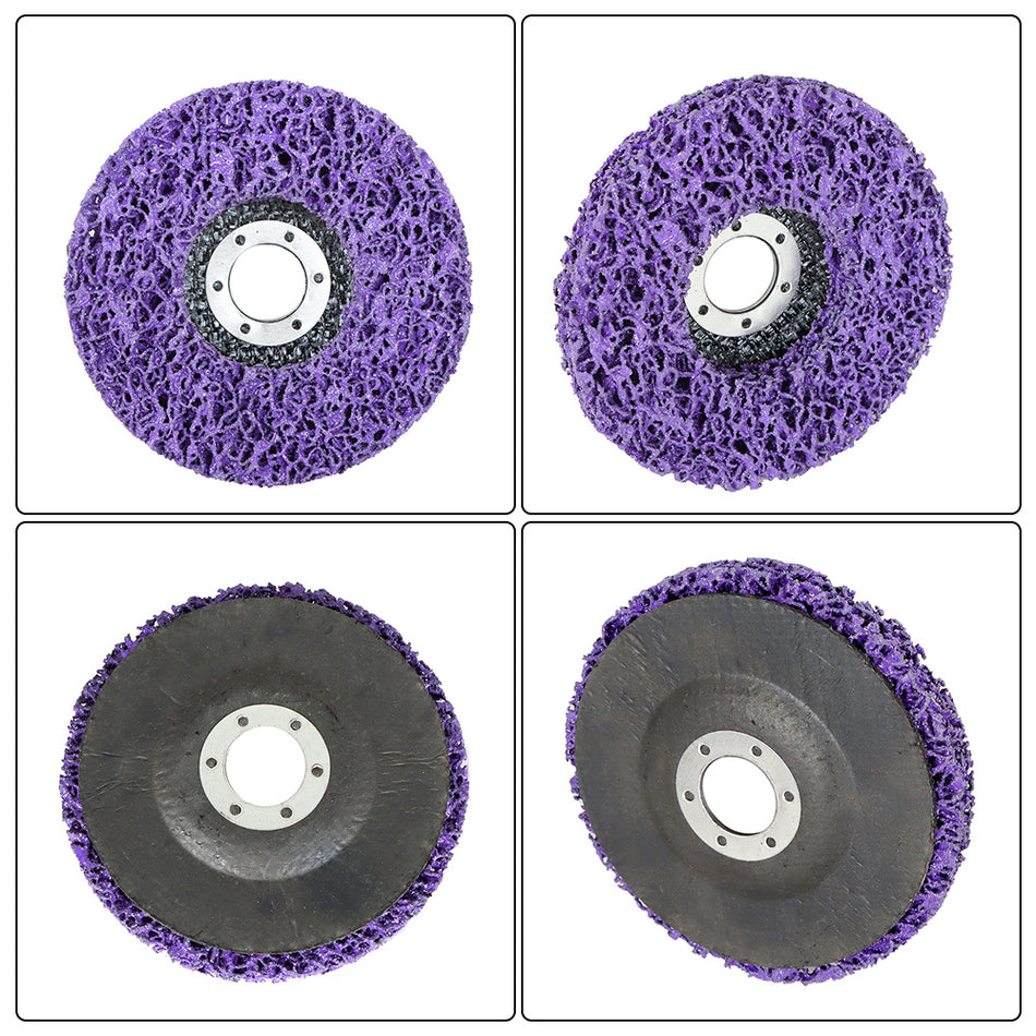 10Pcs 4-1/2"x7/8" Strip Remove Scaling Discs Stripping Wheel For Angle Grinders