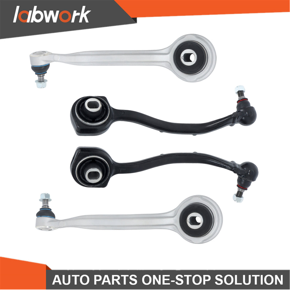 Labwork Front Upper Forward Lower Rearward Control Arms For Mercedes-Benz 01-08