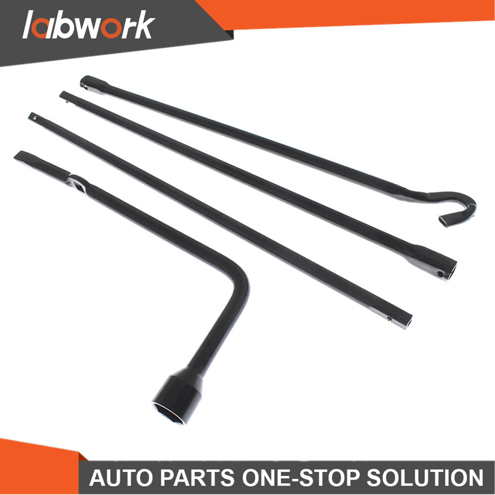 Labwork Spare Lug Wrench Tire Tool Kit w/Bag for 2005-2013 Toyota Tacoma 2.7L
