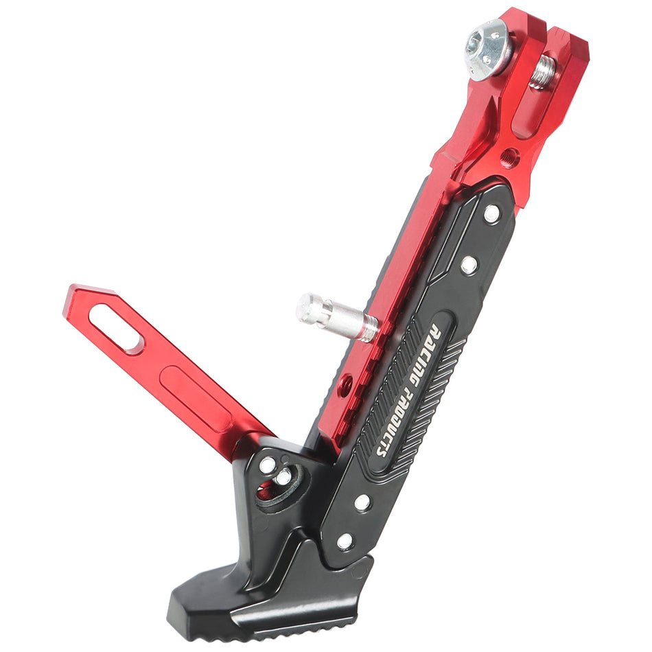 CNC Alloy Adjustable Kickstand Foot Side Support Stand for Motorcycle Universal