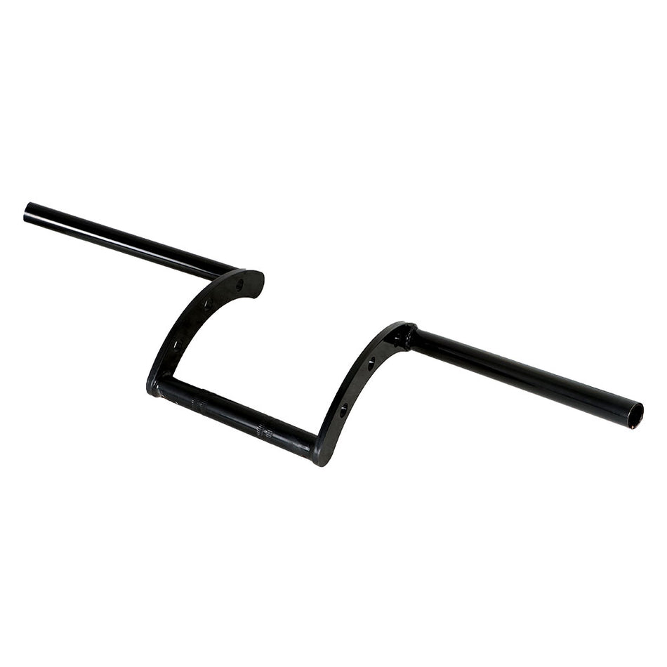 7/8" 22mm Motorcycle Handlebar Z Bars Drag Bar Black For Honda Yamaha