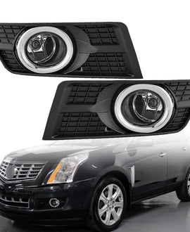 labwork Fog Lights Replacement for 2010-2016 SRX Left Right Side Fog Lamps Assembly GM2592301