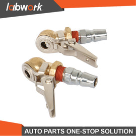 Labwork 2Pack Closed Ball Tire Chuck with Clip 1/4