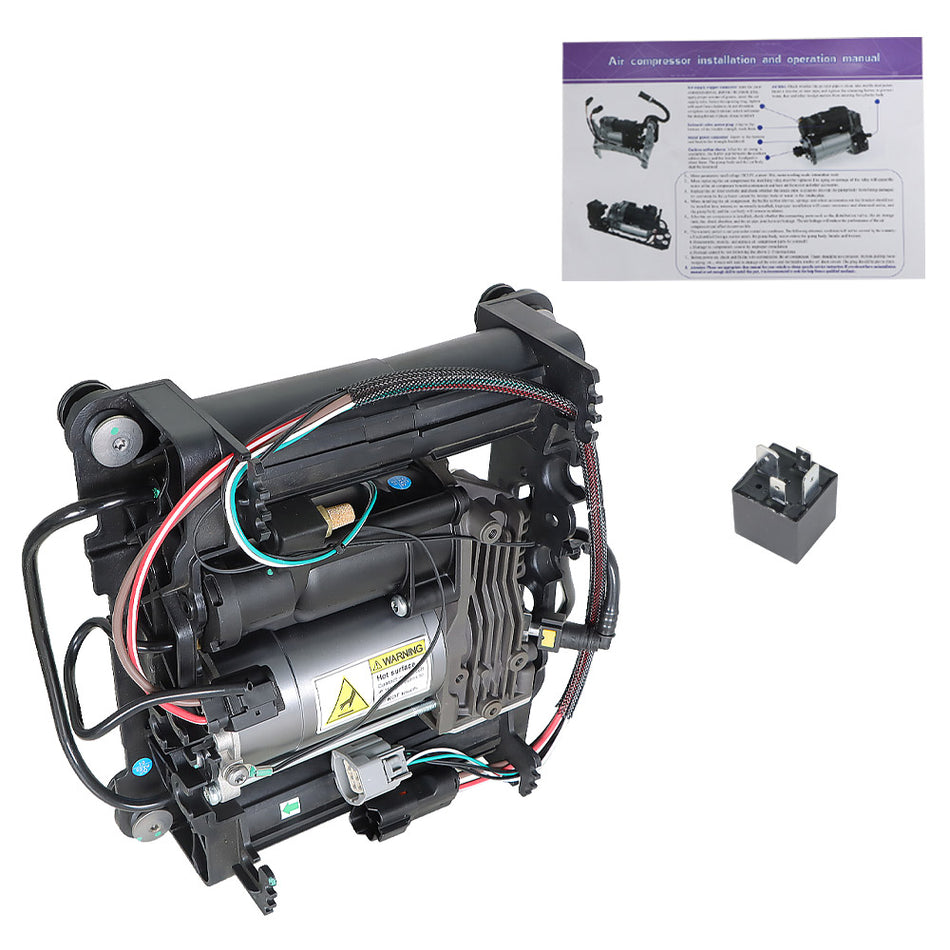 Labwork Air Ride Suspension Compressor Pump For 06-12 Land Rover Range Rover