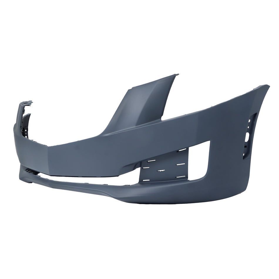 Labwork Front Bumper Cover For 2013-14 Cadillac ATS w/o Park Assist Sensor Holes