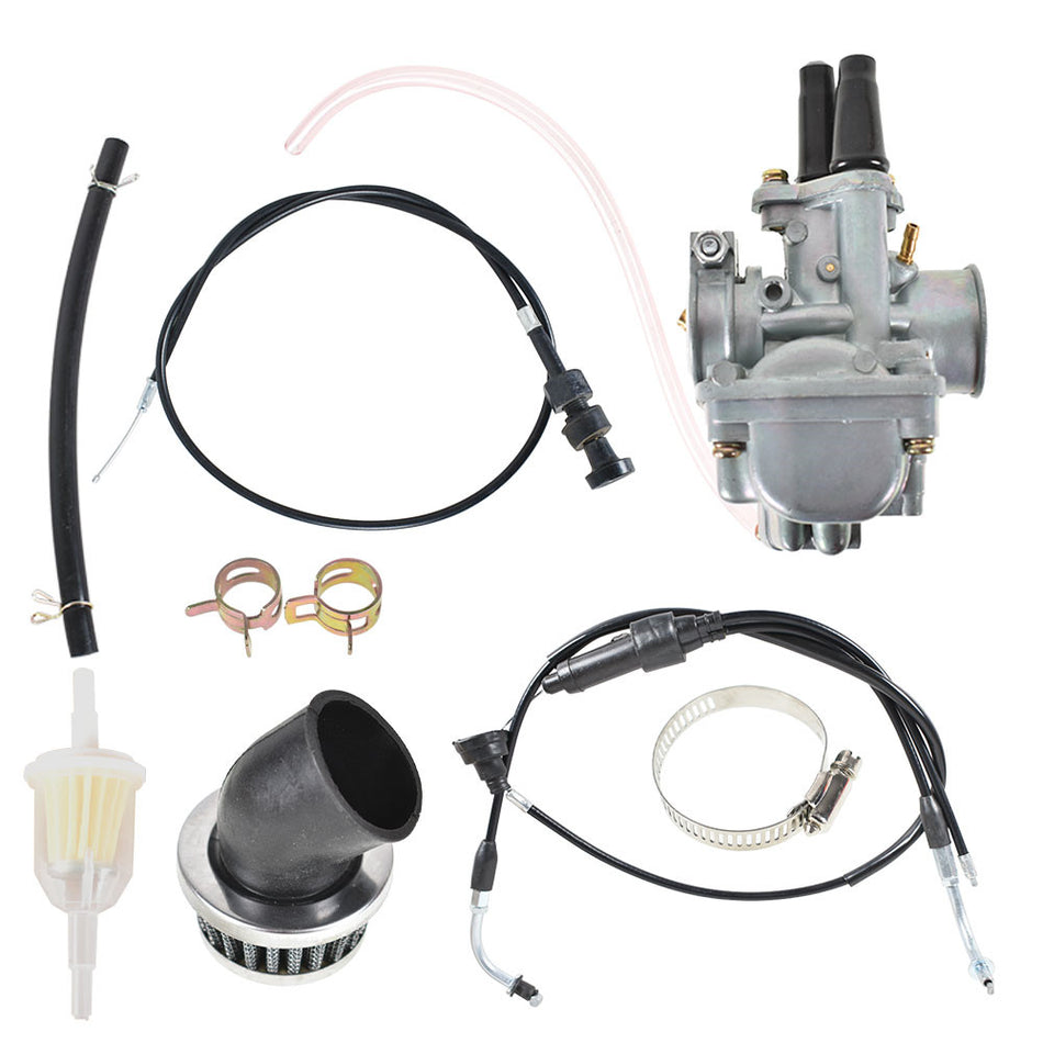 Carburetor Set for Yamaha PW80 PeeWee Y-ZINGER Big Wheel 80 BW80 Kids Dirt Bike