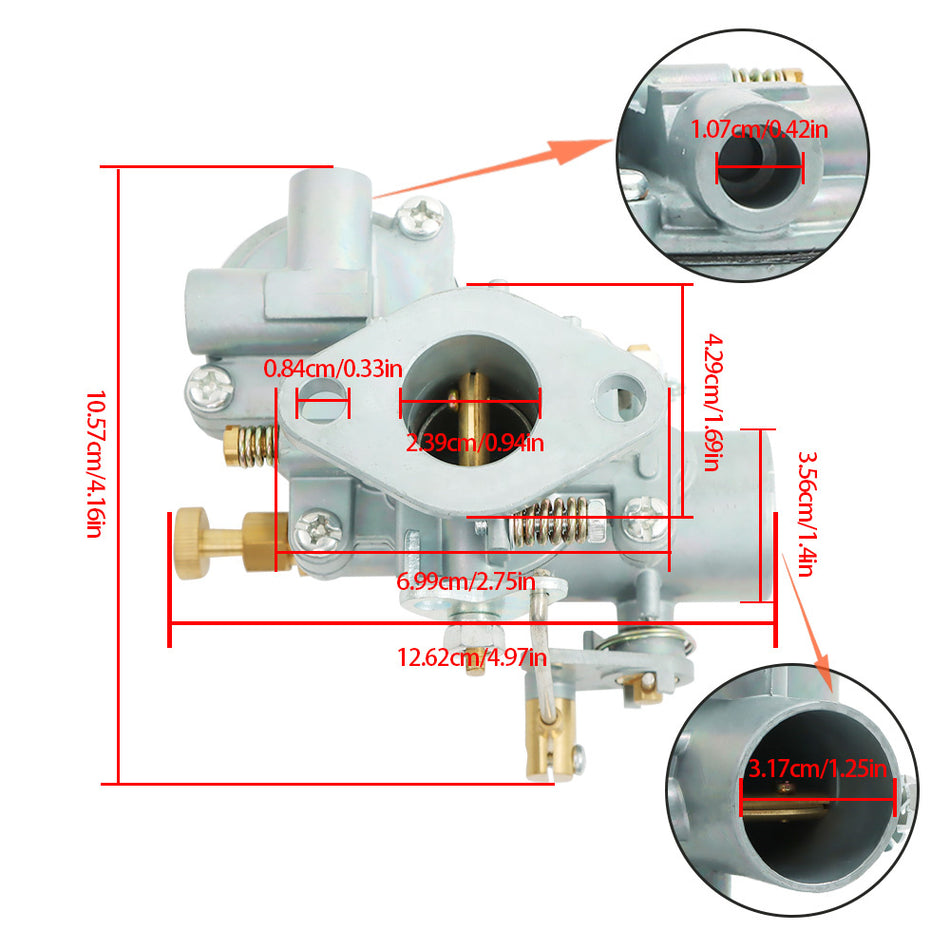 For Massey Ferguson TE20 TEA20 TED20 For Zenith 24T2 Tractor 200361 Carburetor