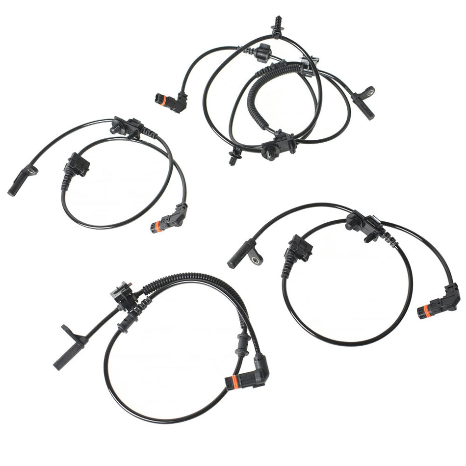Labwork 4 ABS Wheel Speed Sensor Front Rear L/R for 2005-2010 Chrysler 300