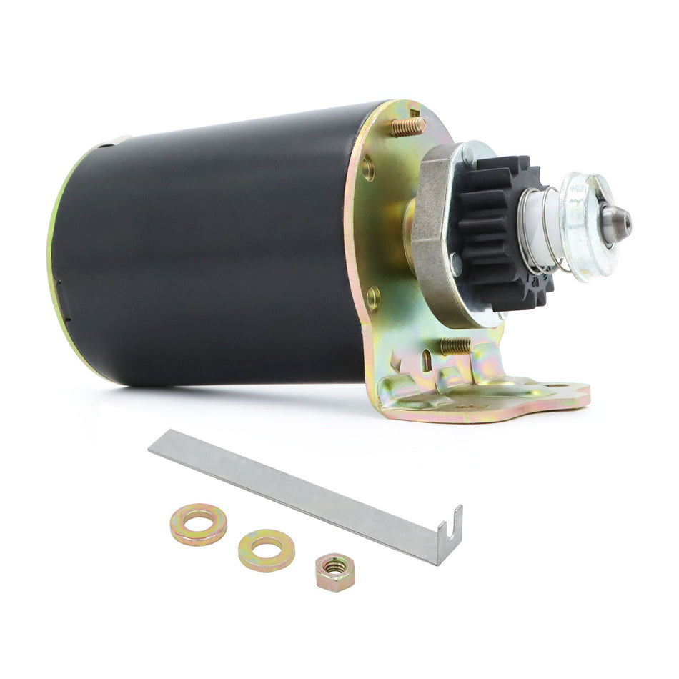 Starter Motor 16 Tooth 12V Lawn Mower Starter Motor For 499521/499529 Lawn Mower