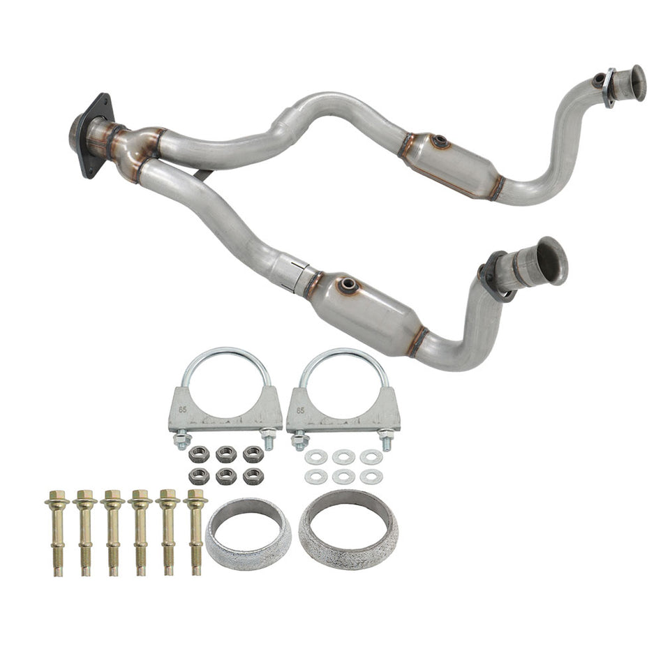 Labwork Catalytic Converters For 2008-2010 Ford F-250 F-350 Super Duty 5.4L 6.8L