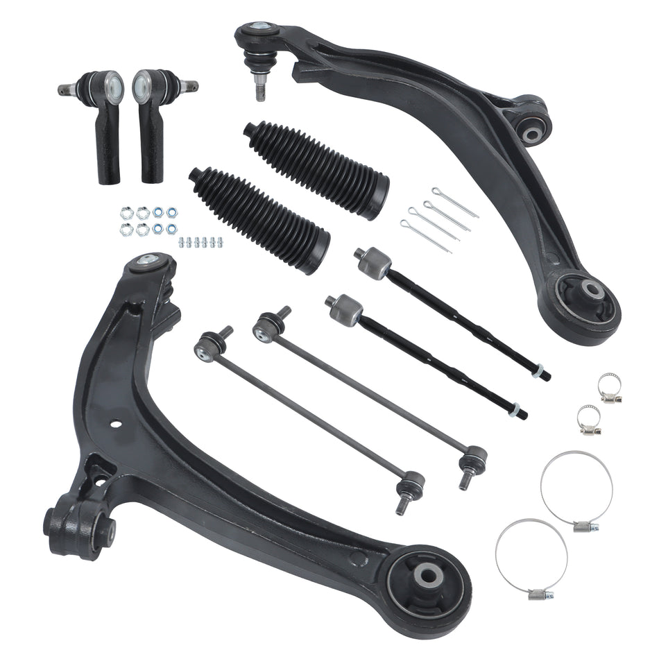 Labwork Front Lower Control Arms With Ball Joints For Honda Odyssey 2011-2017