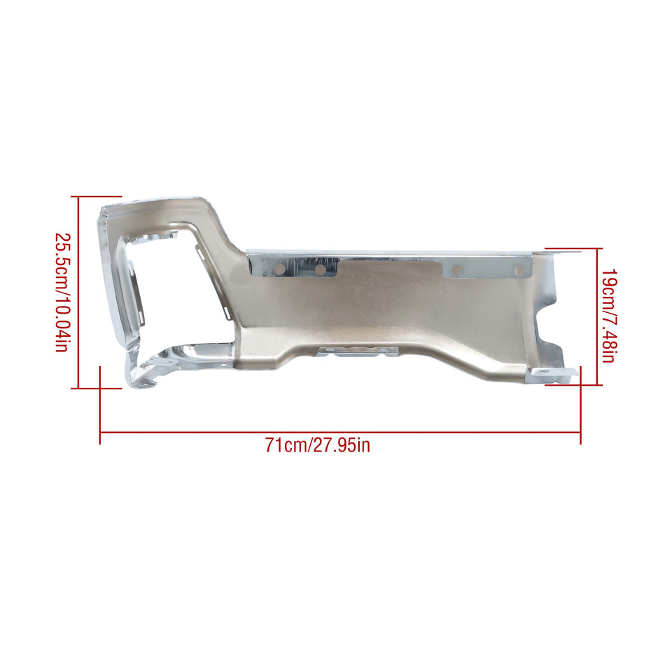 Labwork Rear Right Back Bumper End Cap Chrome For 2023-2025 Ford F250 F350 F450