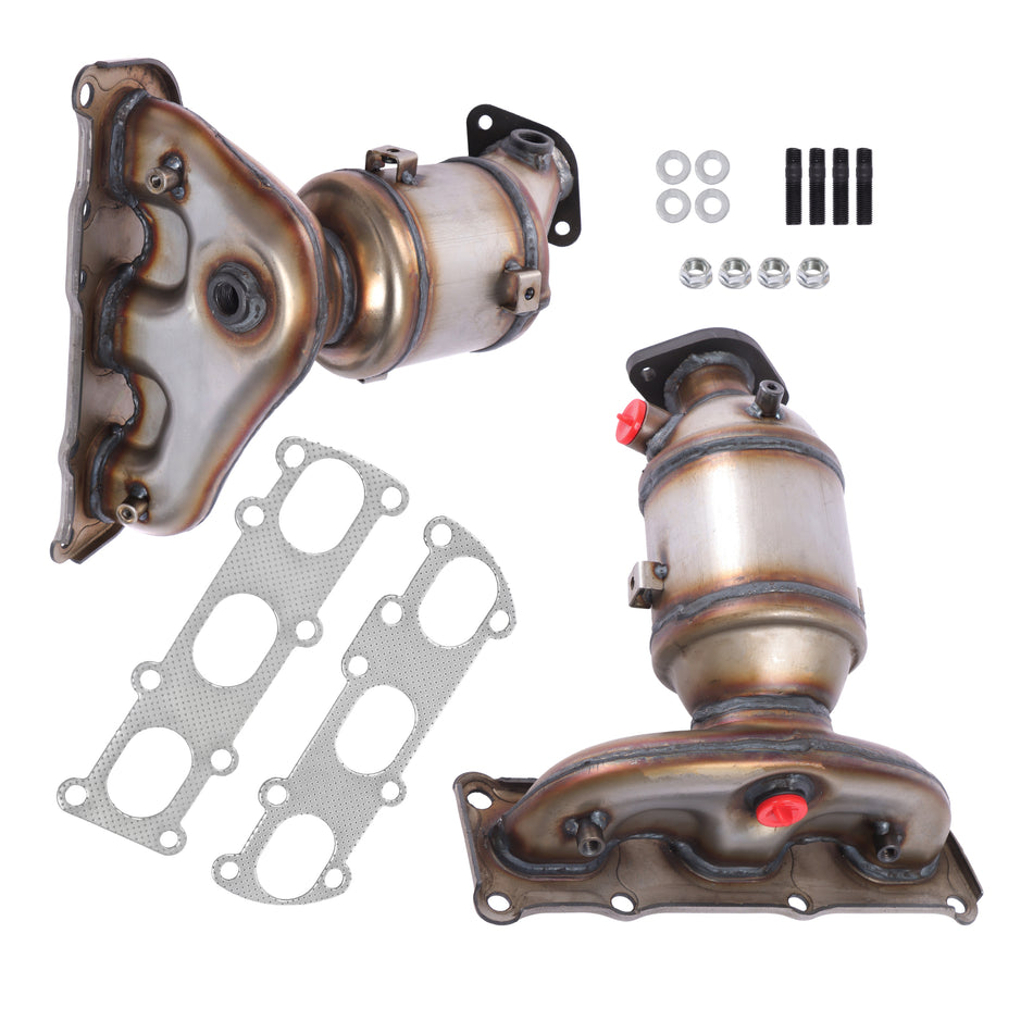 Labwork 2PCS 641590 Catalytic Converter For Kia Telluride 3.8L V6 2020-2022