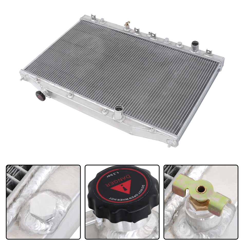 Labwork 3Row Full Aluminum Radiator For Honda Odyssey V6 3.5L CU13208 2011-2017