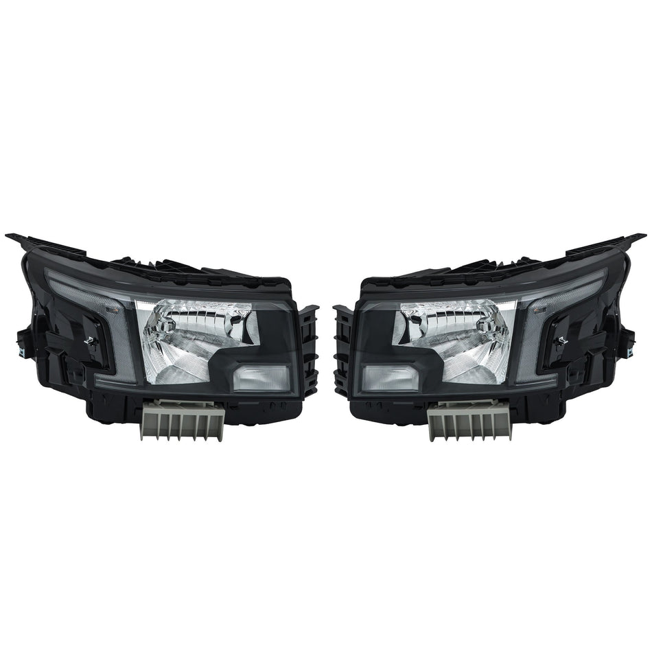 Labwork Left&Right Headlights For 2022-2023 Nissan Frontier Halogen w/o Bulbs