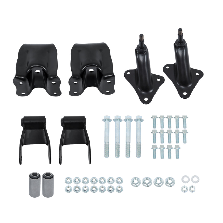 Labwork For 98-01 Mazda B2500 Truck Rear Leaf Spring Hanger Shackle Shock Mount