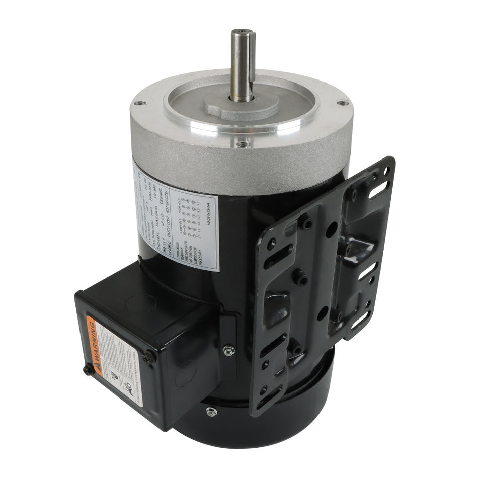 60HZ 3HP 3450RPM General Purpose Three Phase Motor 230V/460V CW/CCW TEFC 2Pole