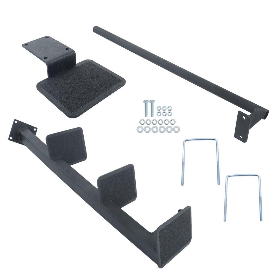 Boat Step Deep "V" Boat Trailer Steps w/ Handle - Heavy Duty