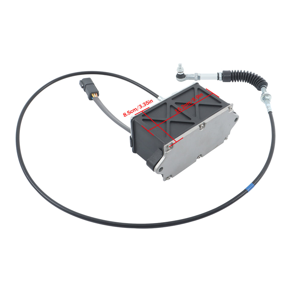 Throttle Motor 247-5235  For Caterpillar CAT Single Throttle Cable 6 Pins Plug