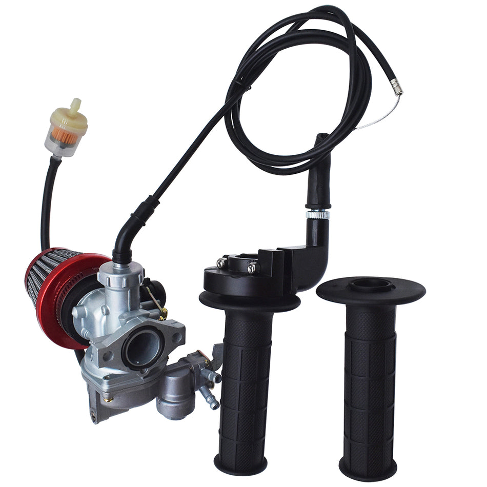 Carburetor &Throttle Cable Handle Bar Air Filter For Honda CT110 Trail 1980-1986