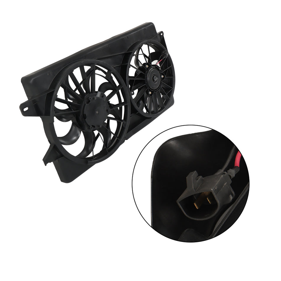 Labwork 5F2Z8C607CB Radiator Cooling Fan With Shroud Assembly For Ford Freestar