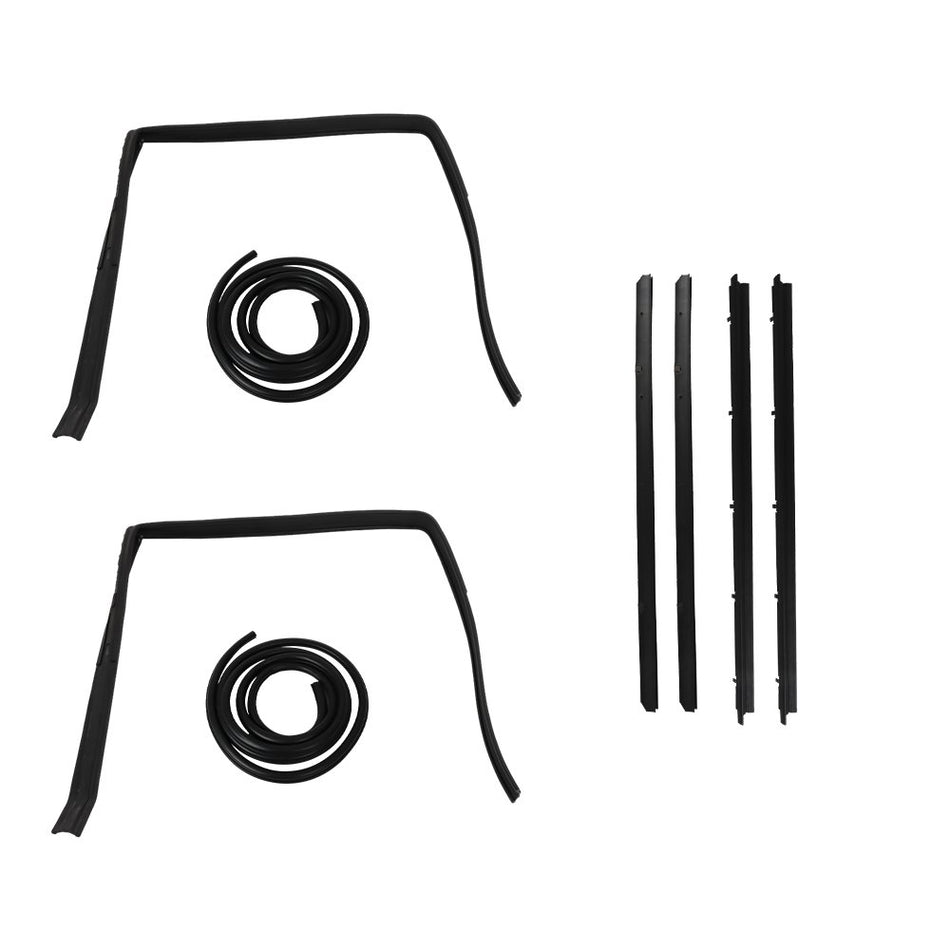 Labwork Door Weatherstrip Seal Kit Set For Chevy S10 Blazer GMC S-15 Jimmy 83-94