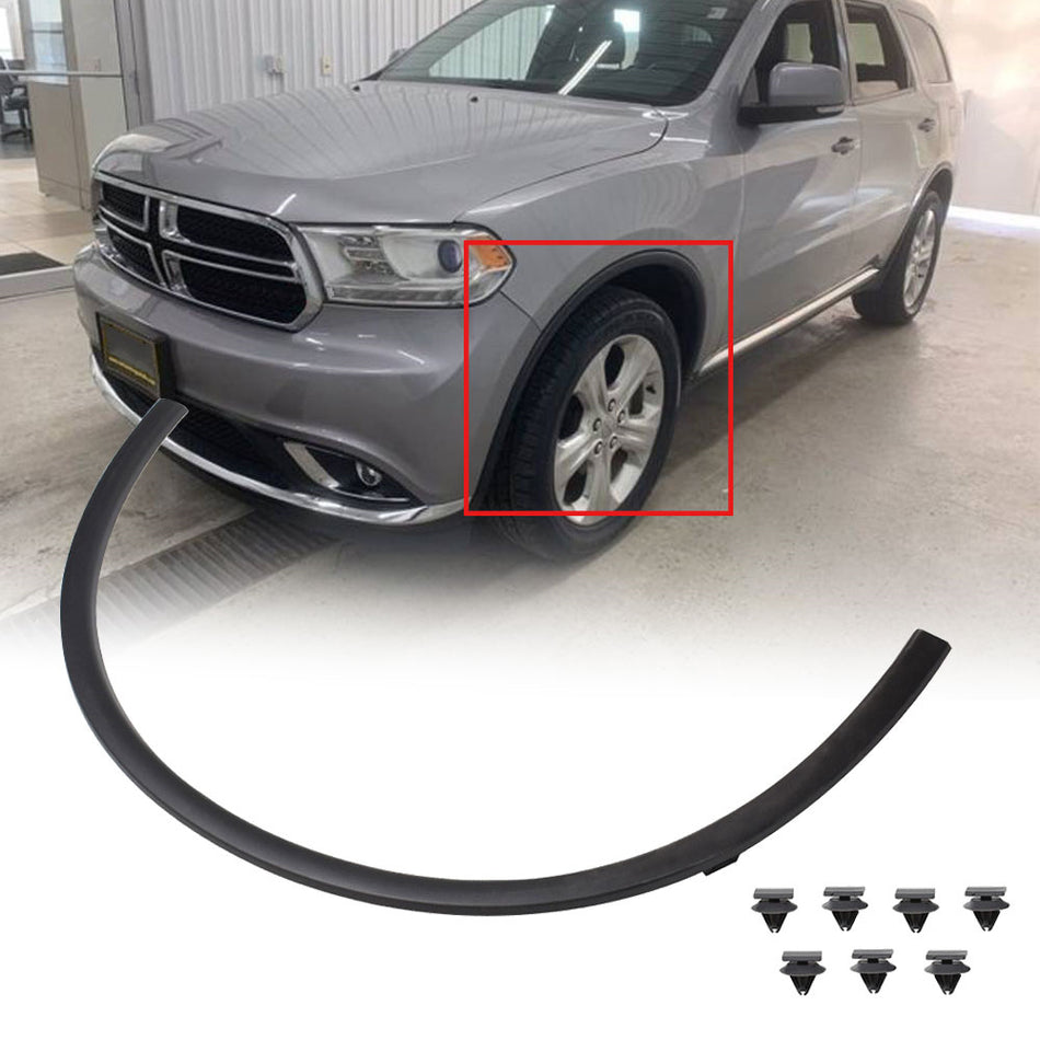 Labwork Front Driver Side Wheel Arch Trim Molding For 2011-2019 Dodge Durango