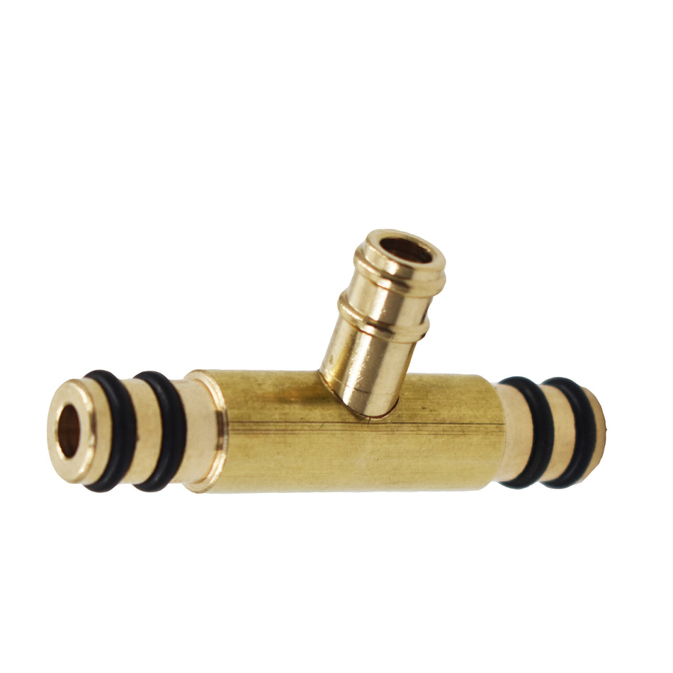 For KAWASAKI KZ 650 KZ650 Z1R CSR POLICE CARBURETOR CARB FUEL TEE