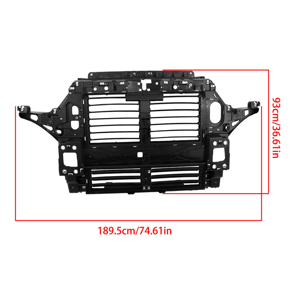 Labwork Radiator Support Assembly Shutter With Motor For 2020-2022 Ford Explorer