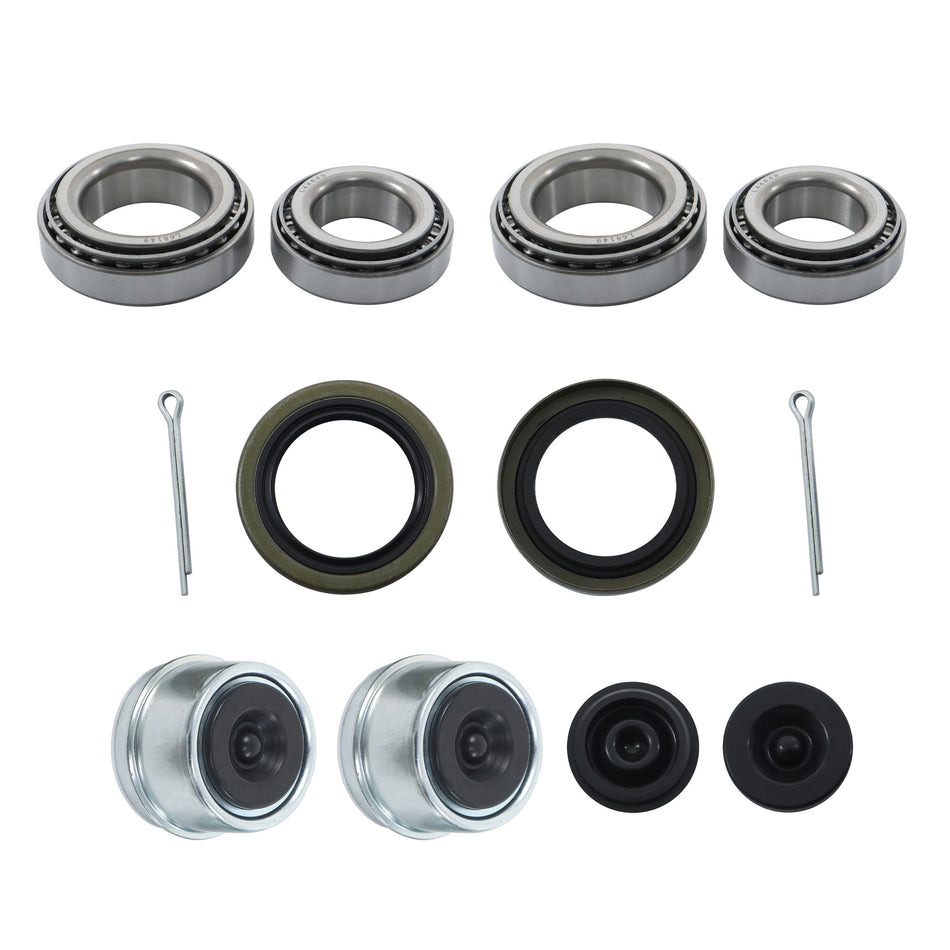 Labwork Trailer Axle Bearing Kits L68149 L44649 Bearing Kits 2 Sets 3500 Lb Boat