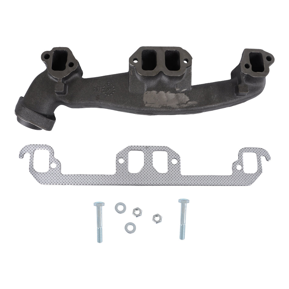 Labwork LH Exhaust Manifold w/ Gasket Kit For 94-03 Dodge Dakota & 98-03 Durango