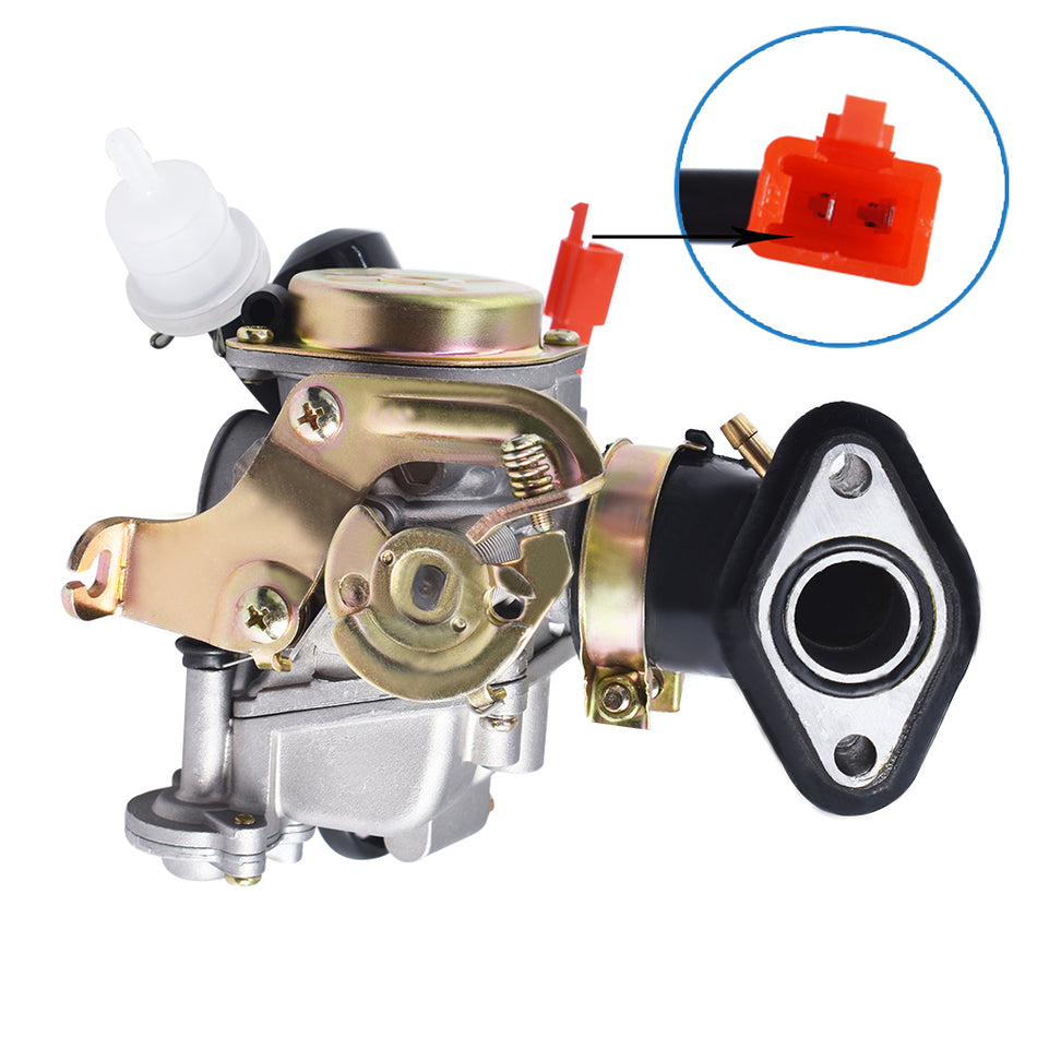 GY6 50cc 100cc 19mm Big Bore  Carb Carburetor 139QMB 139QMA Scooter Moped ATV