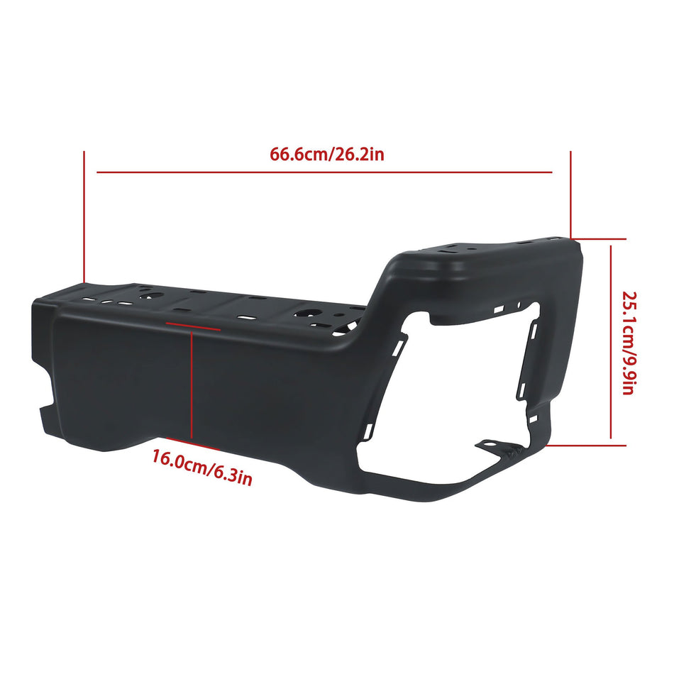 Labwork Rear Back Bumper End Cap Steel For Ford F250 F350 F450 2023 2024 2025