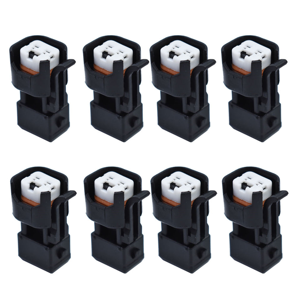 Labwork Fuel Injector Connector Adapter LS1 EV1 to EV6 EV14 LS2 LS3 LSX LT1 8Pcs