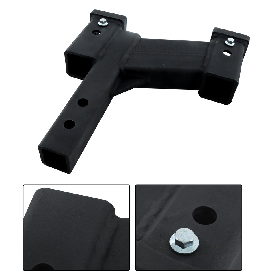 Labwork Dual-Position Trailer Hitch Extender 7500Lbs Towing For 2-Inch Receivers