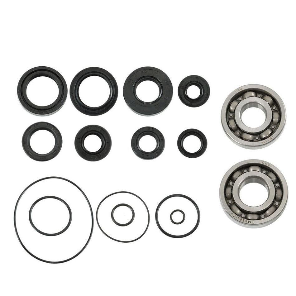 For Yamaha YZ85 02-14 Gaskets Crankshaft Seals Engine Bottom End Rebuild Kit us