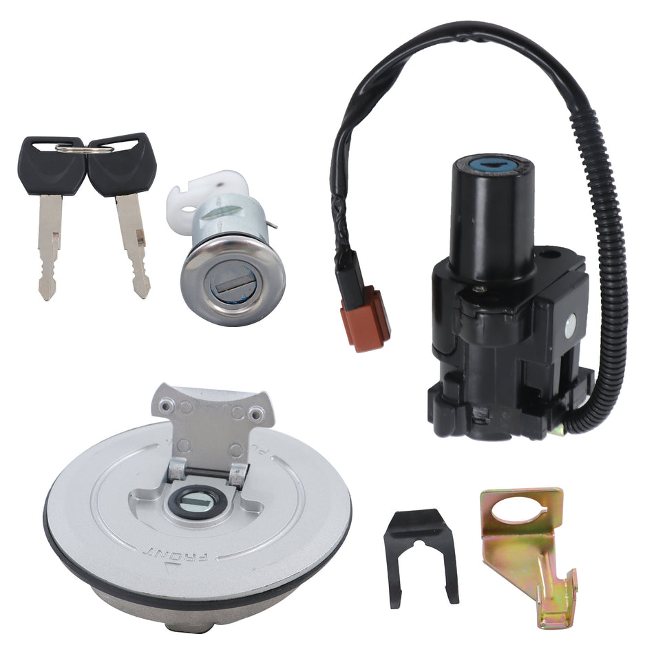 Ignition Switch Lock Fuel Gas Cap Lock Key For Honda CB500F CBR500R CB500X 13-15