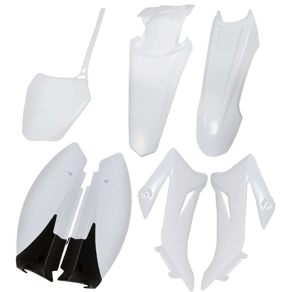 Plastic Front Rear Fender Fairing Cover Kit For Yamaha TTR110 2008-2015 Pit Bike