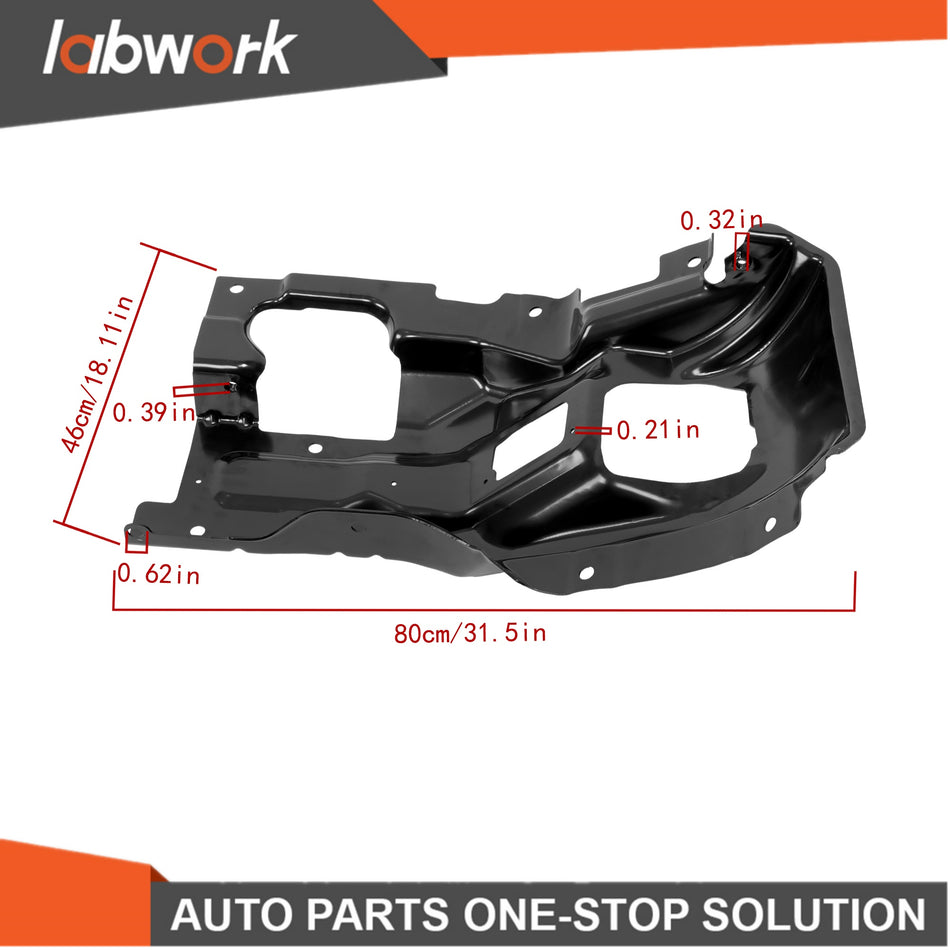 Labwork Front Bumper Bracket LH 23178908 For GMC Sierra 2500/3500 HD 2015-2019
