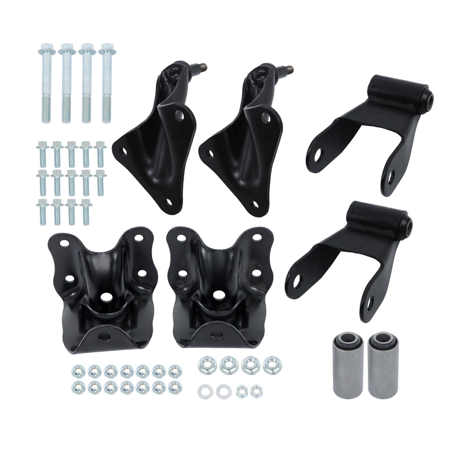 Labwork For 98-01 Mazda B2500 Truck Rear Leaf Spring Hanger Shackle Shock Mount