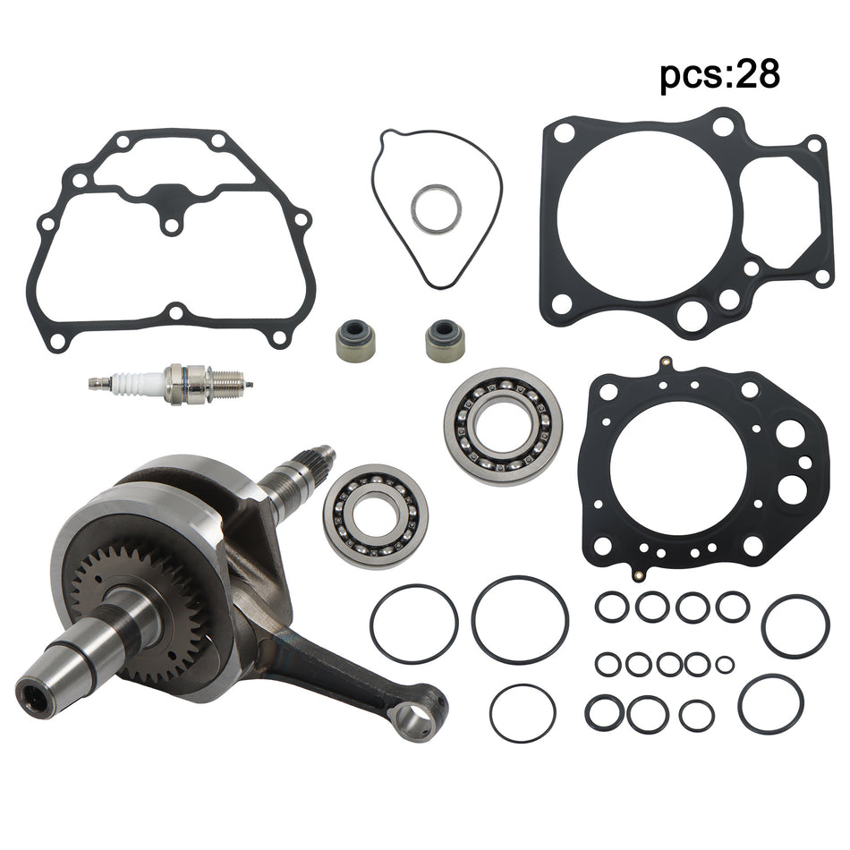 Engine Rebuild Kit Crankshaft bearing For 14-23 Honda TRX420 TE FM 13000-HR5-CC0