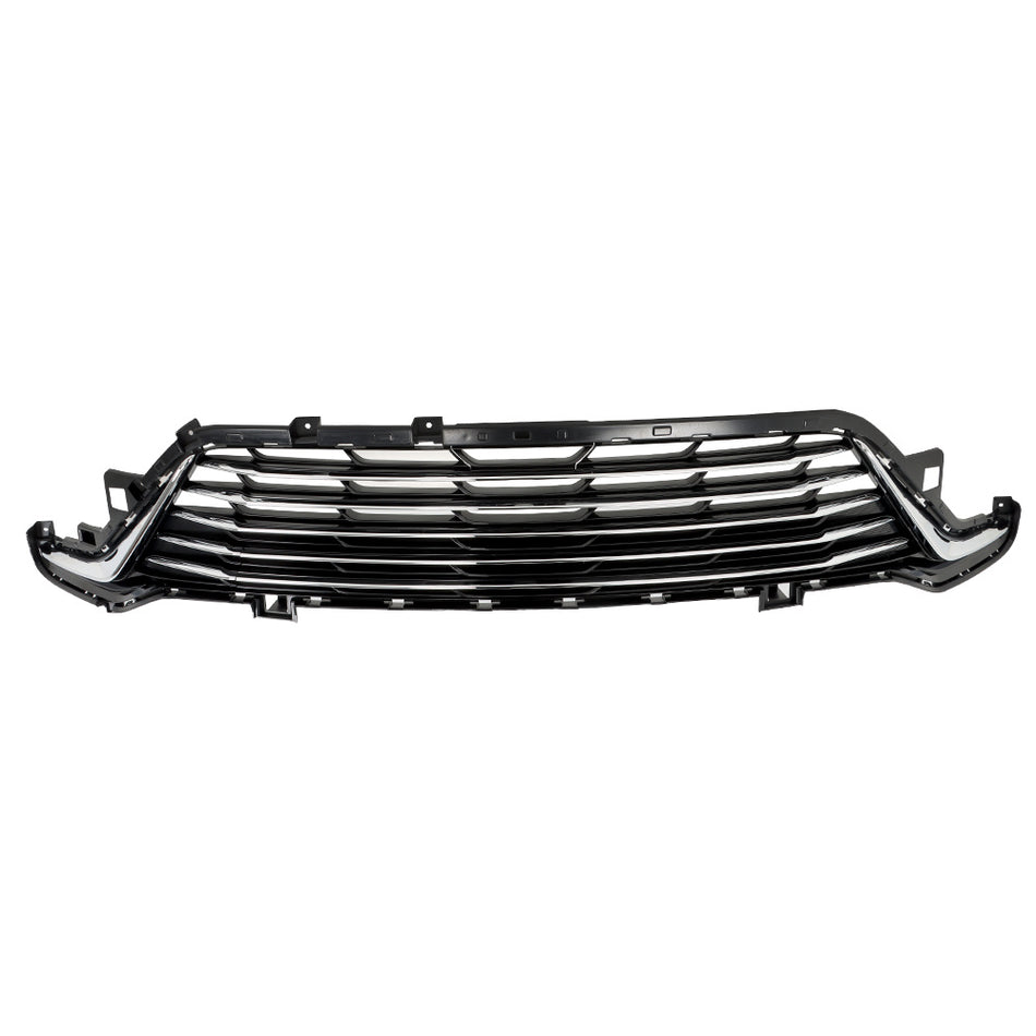 Labwork Front Upper Grille Black Chrome Trim For 2024+ Buick Envista Plastic