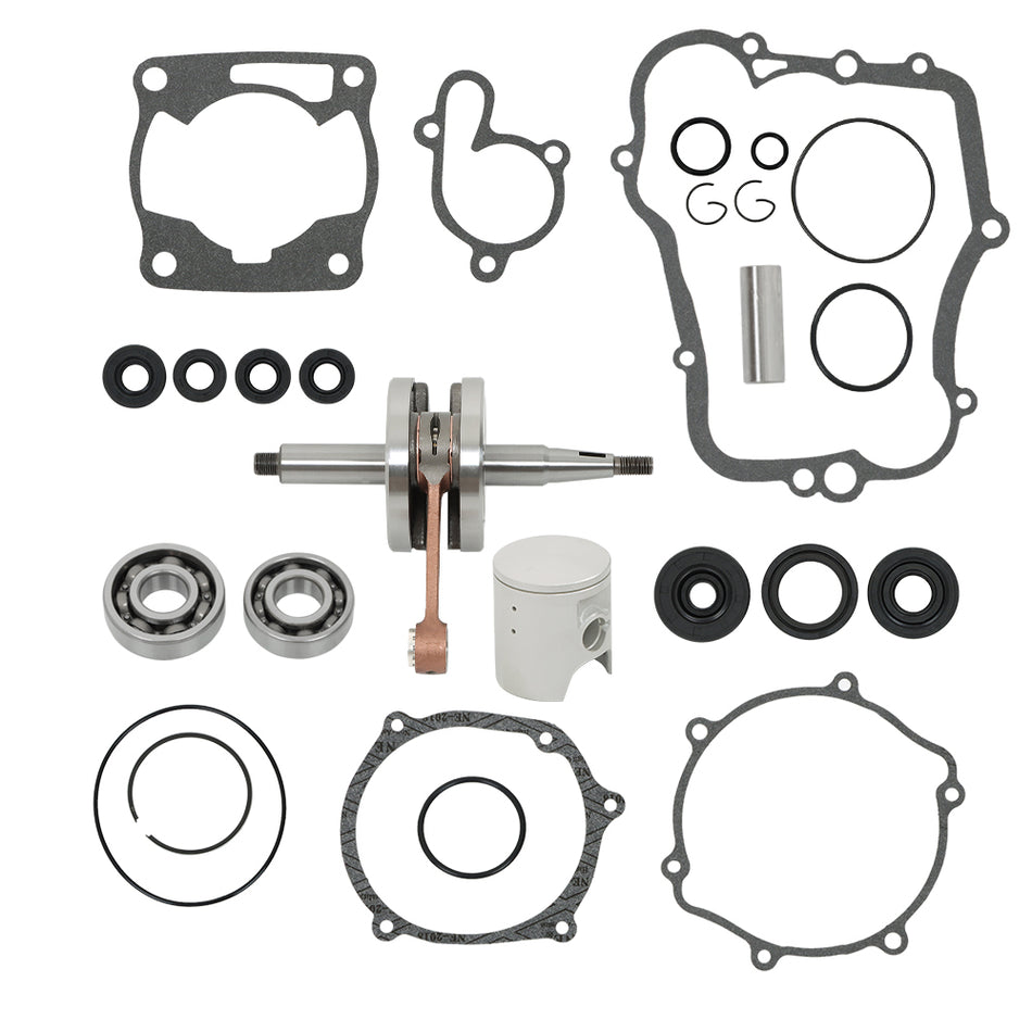 For Yamaha Yz 80 Engine Rebuild Kit Crankshaft, Piston, Gaskets 1993-2001