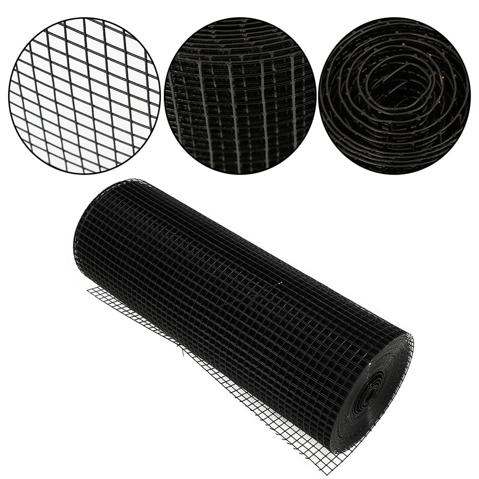 24" X 50' 19 Gauge Hardware Cloth 1/2 inch Welded Wire Mesh Chicken Fence Roll