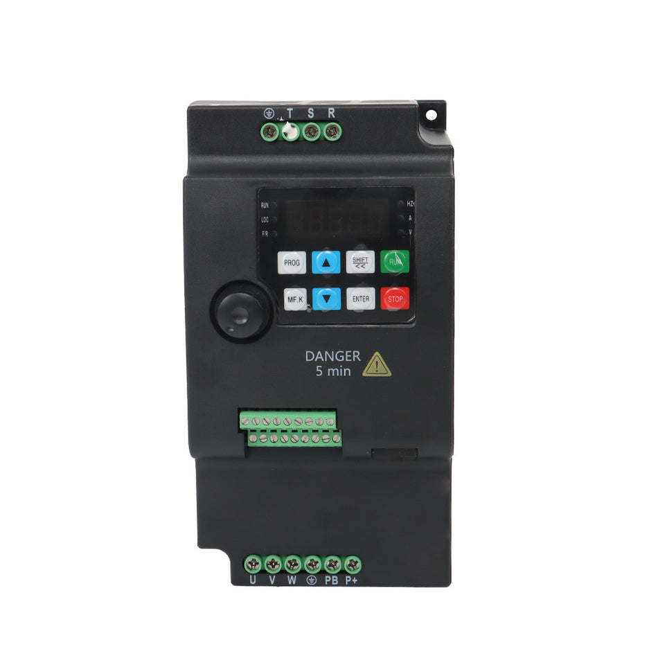 220V Variable Frequency Drive Inverter Converter 3KW 4HP 1 To 3 Phase VFD