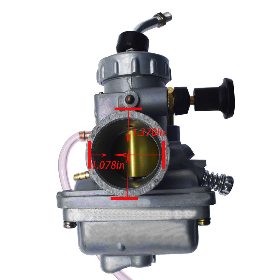 Carburetor & Handle Grip & Cable Fit For DT125 DT100 RT100 YZ80 YZ85 BW200