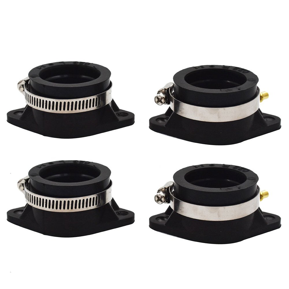 Carburetor Intake Manifold Rubber Boots for 73-80 Kawasaki z1 kz900 kz1000 Carb