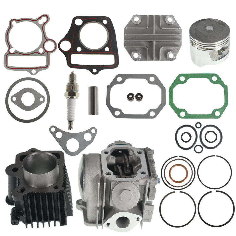 Top End Kit for Honda ATC70 CRF70 CT70 C70 TRX70 XR70 S65 70cc Cylinder Piston